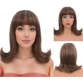 TEEK - 15inch 1960s Synthetic Hair Wig