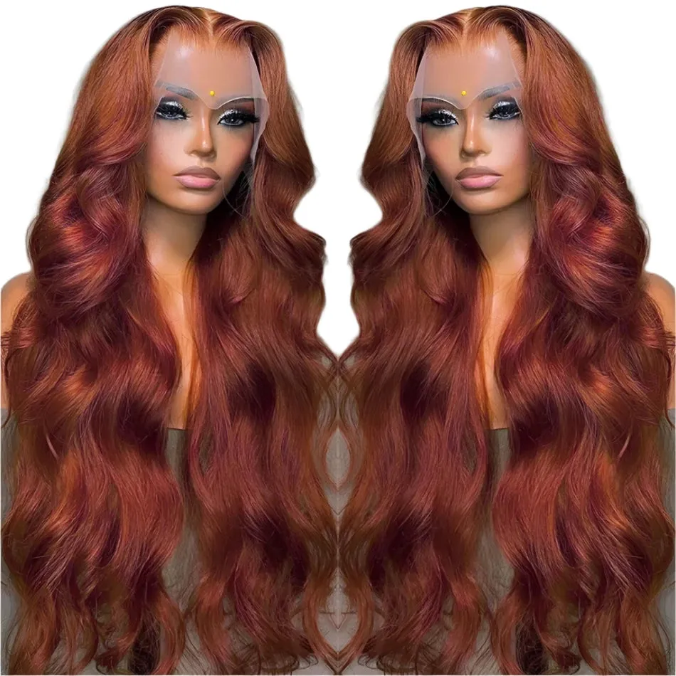 TEEK - Reddish Brown Body Wave Wig